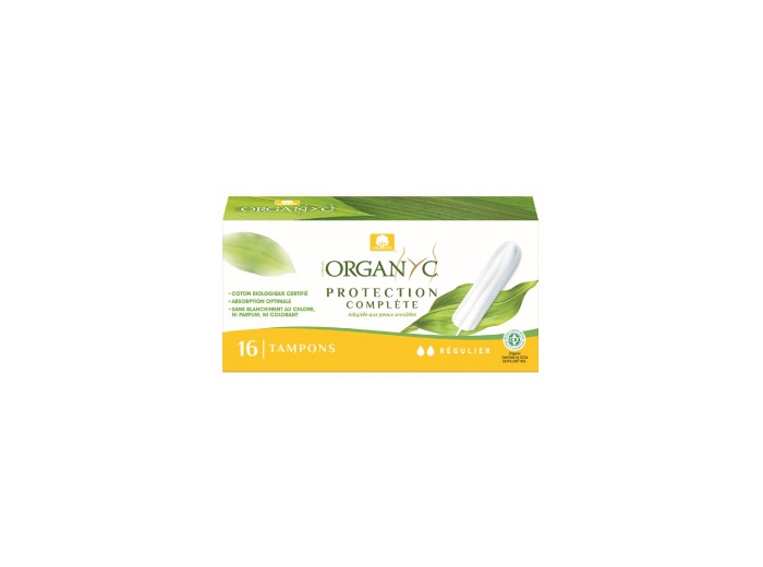 Tampons Régulier sans applicateur Boîte de 16