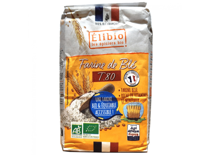Farine de Blé T80 Bise Bio 1kg