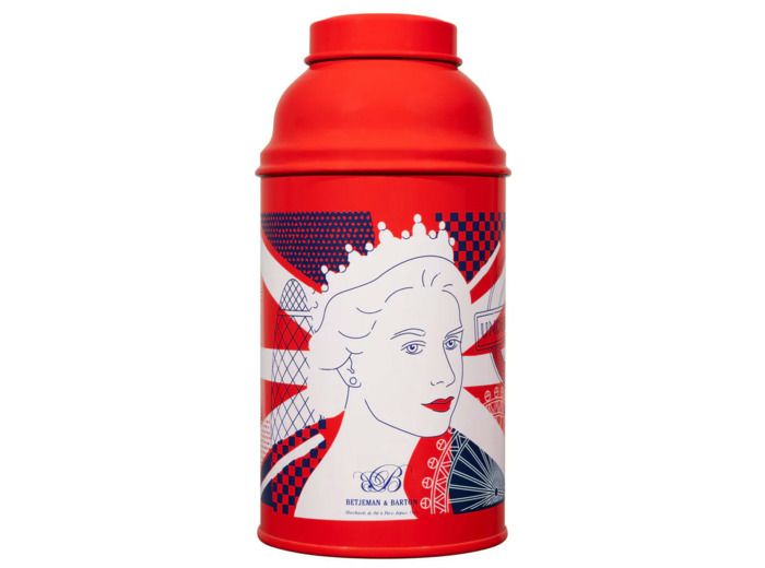 Boîte à thé biberon 100gr reine