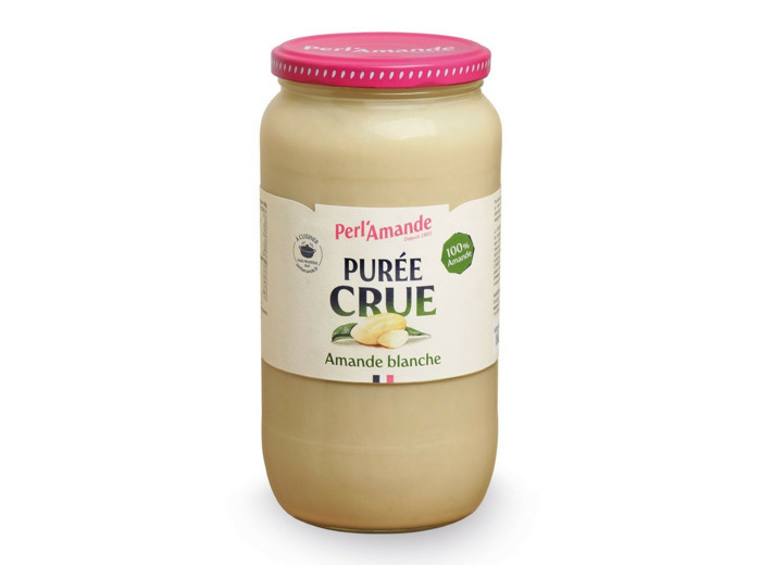 Purée crue Amande blanche Bio-630g-Perl'Amande