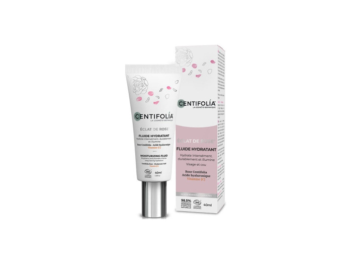 Fluide hydratant Eclat de Rose 40ml