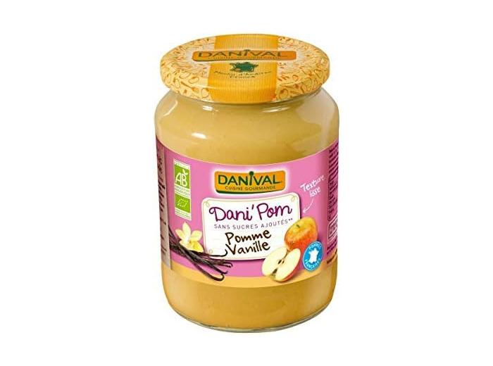 Puree pomme vanille 700g Dani pom