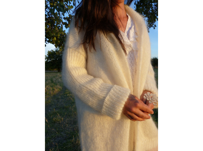 Gilet TENDRESSE - Ecru