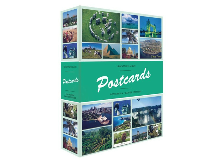 Album POSTCARDS pour 200 cartes postales avec 50 feuilles reliees (347770)