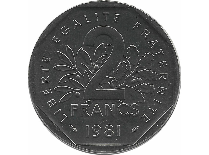 FRANCE 2 FRANCS ROTY 1981 FDC