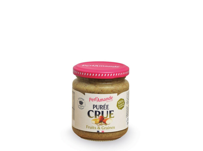Purée crue 7 fruits secs et graines Bio-200g-Perl'Amande