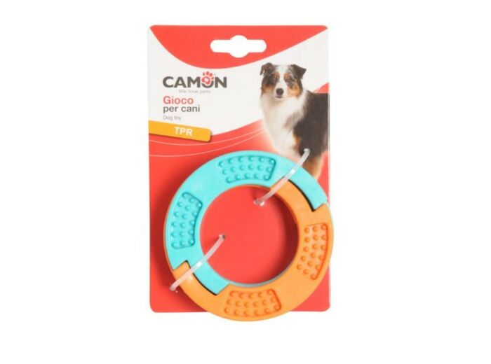 Anneau modulable en TPR pour chien - Ø 10cm