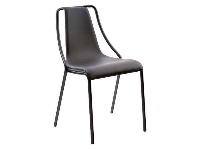 Chaise LOLA vintage Noir