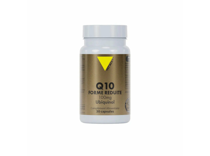 Q10 Réduit Ubiquinol 100 mg-30 Capsules-Vitall+