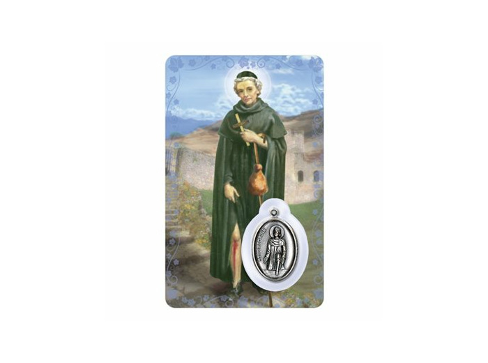 Carte-prière avec insertion ST PEREGRIN- espagnol