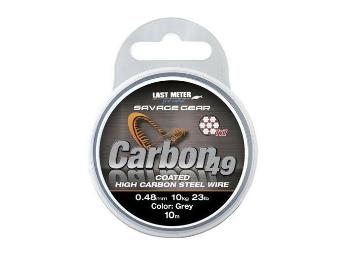 carbon 49 steel wire savage gear