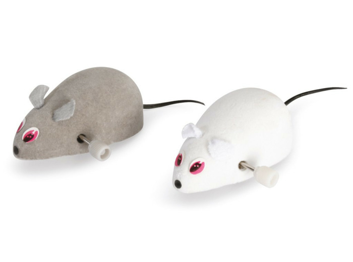 Jouet Chat, Souris mécanique - 5cm