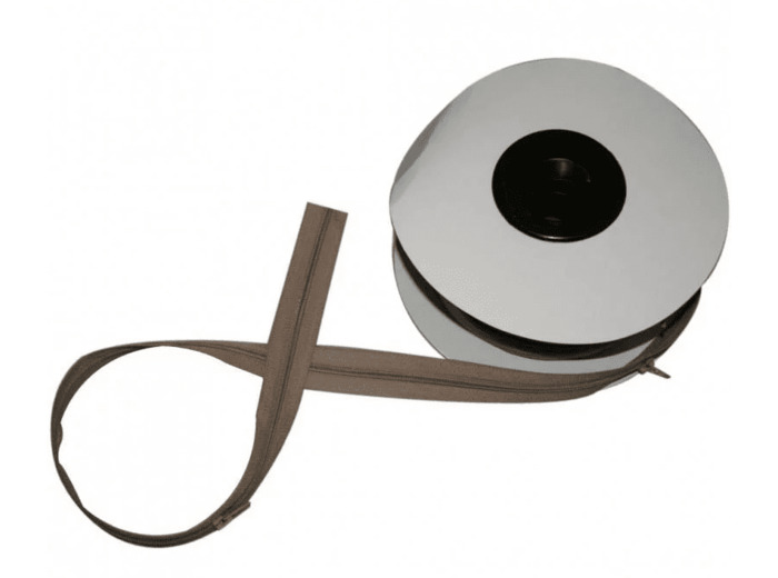 Rouleau de fermeture à glissière 6mm Beige 298 25m H21415