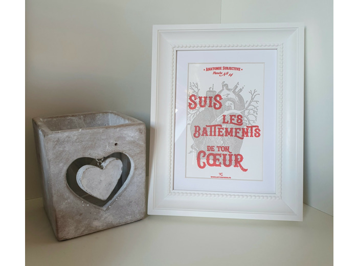 Carte Suis les Battements de ton Coeur