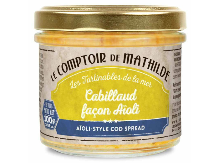 Cabillaud façon Aïoli 100g
