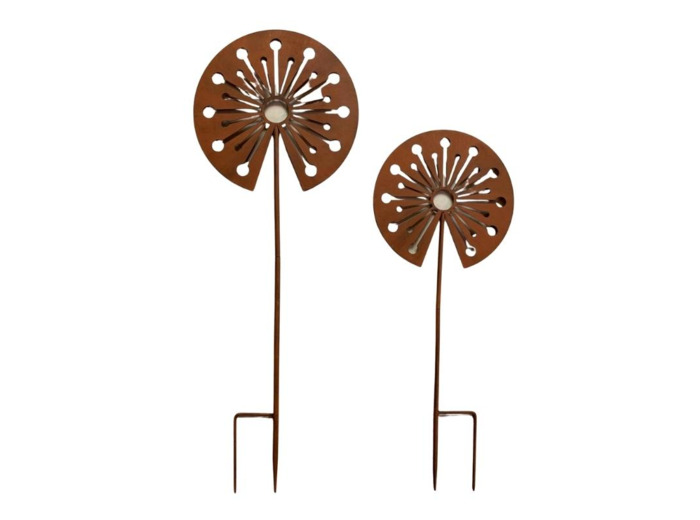 Ensemble 2 tuteurs fleurs 33x91cm