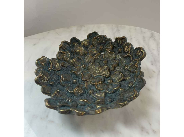 Vide poche métal 18x18x5cm