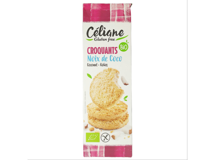 Biscuits Croquants Noix de Coco Sans Gluten Bio 150g