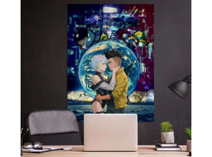 Tableau LED Cyberpunk: Edgerunners (Lucy & David)