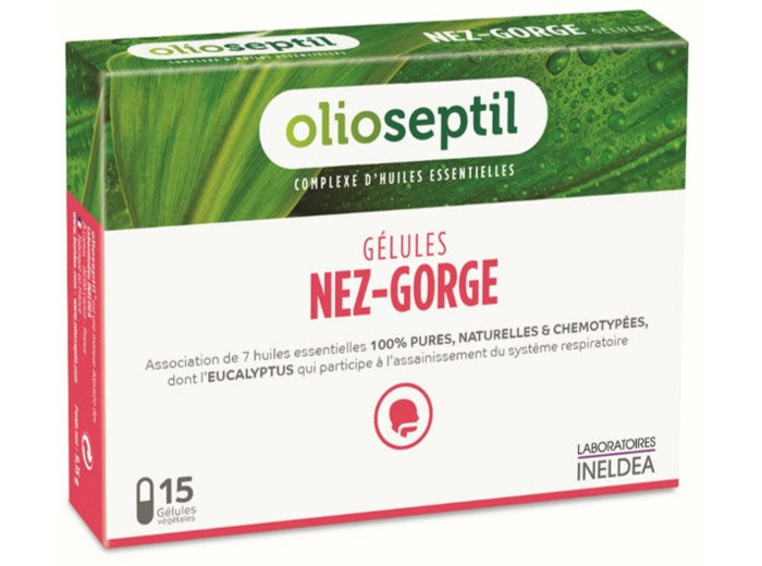 Nez-Gorge-15 gélules-Olioseptil