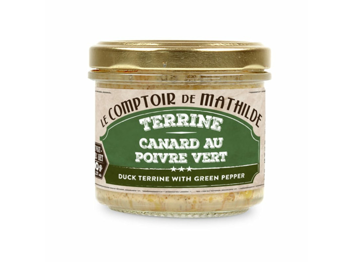 Terrine de Canard au Poivre Vert 90g