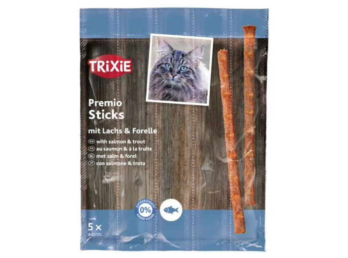 Friandises Sticks au saumon & truite - 5 pcs