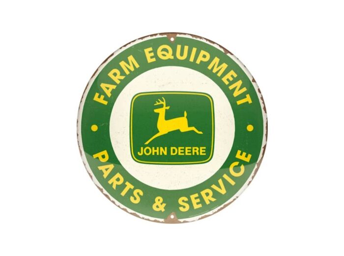 Plaque Rétro John Deere – Parts & Service