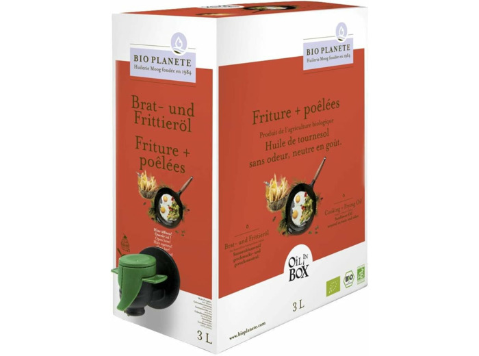 HUILE FRITURE ET POÊLEE 3L Bio Planete