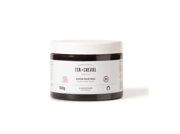 Savon Noir Mou 500 gr Fer à Cheval