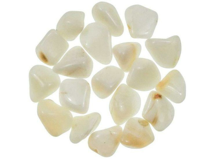 Pierre roulée Jade blanc
