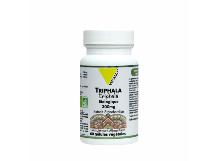 Triphala bio 300mg-60 gélules-Vit'all+