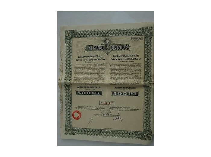 ASTRA ROMANA ( roumanie ) 14/08/1910