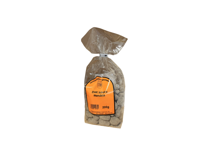 Amandes enrobées de chocolat à la cannelle 200g