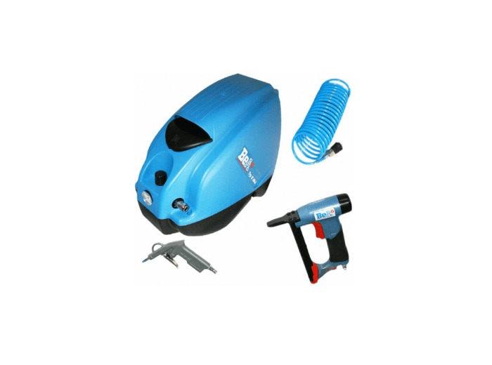 Ensemble pneumatique BEA - Compresseur et Agrafeuse 380 à bec long