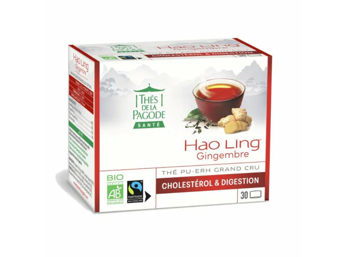 Hao Ling Gingembre-30 sachets-Thé de la Pagode