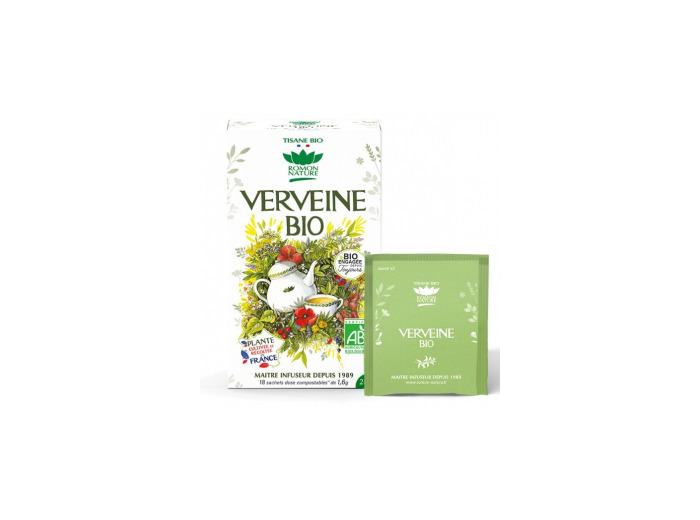 Tisane Verveine France bio 18 sachets