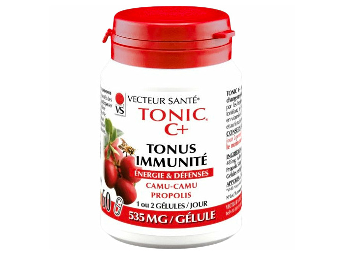 Tonic C+ camu-camu propolis-60 gélules-Vecteur santé