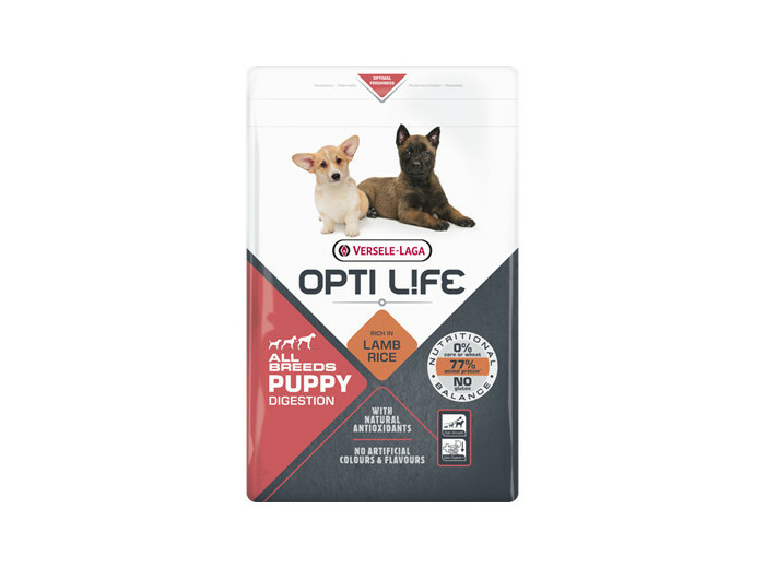 OPTI LIFE pour Chiot, Digestion - 2.5KG