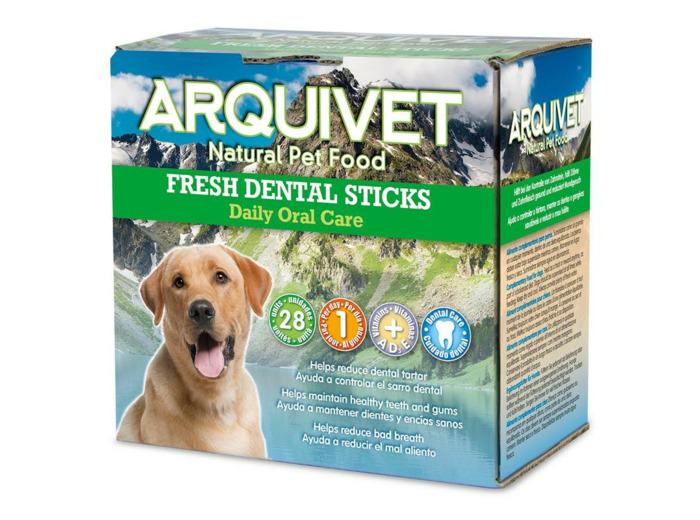 Fresh Dental Sticks ARQUIVET, pour Chiens - 28 PCS