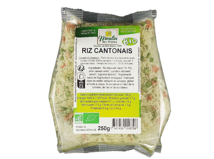 Riz Cantonnais 250g Bio