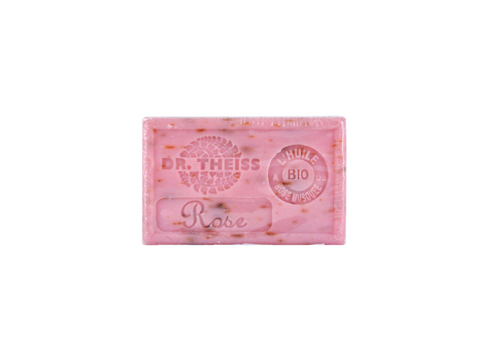 Savon de Marseille à l'Huile de Rose Musquée enrichi en Beurre de Karité 125g