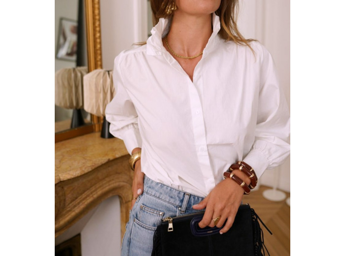 IN APRIL 1986 CHEMISIER COTON GRANDE TAILLE