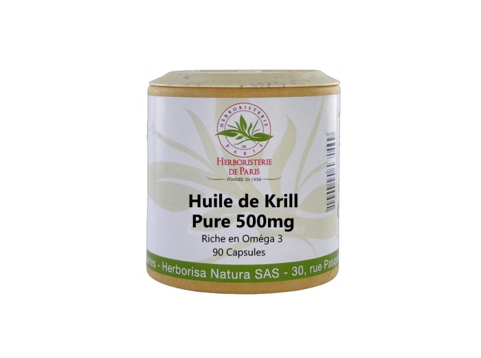 Huile de Krill 500mg 90 capsules