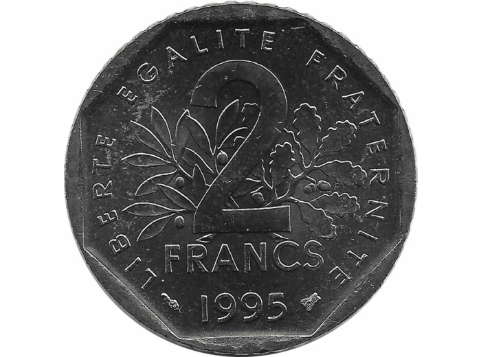 FRANCE 2 FRANCS ROTY 1995 SUP/NC