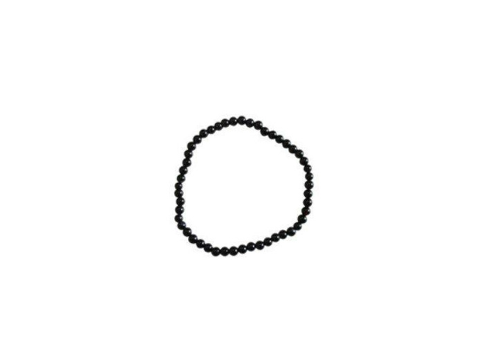 Bracelet en onyx 4 mm