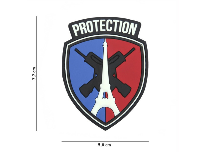 Patch 3D PVC  Protection France