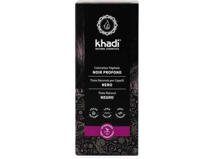 SOIN COLORANT NOIR 100G Khadi natural products