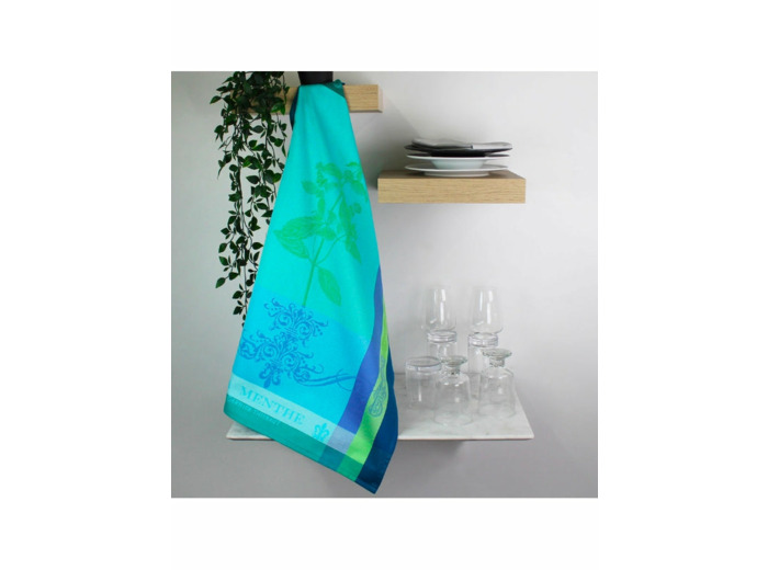 Torchon BRIN DE MENTHE CHLOROPHYLLE Garnier-Thiebaut
