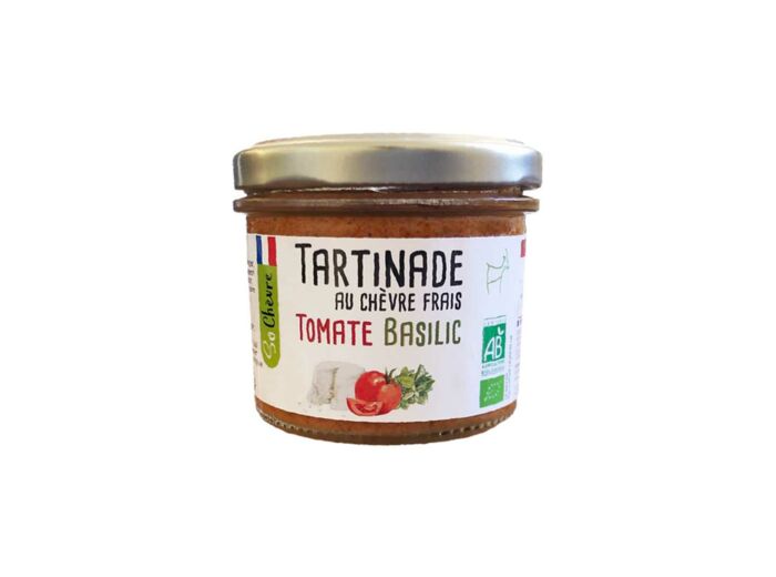 Tartinade au chèvre frais Tomate Basilic So Chèvre Bio