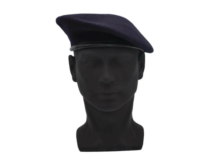 Béret commando bleu marine L'Aviorex® militaire - laine